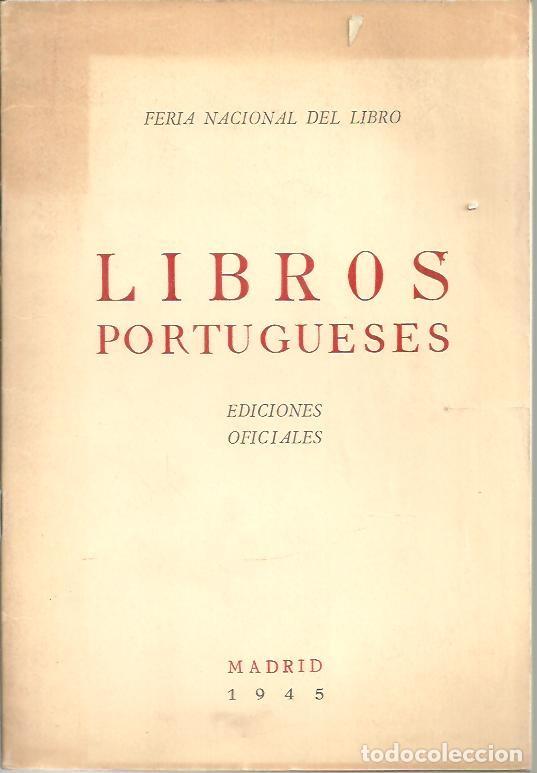 Libros: LIBROS PORTUGUESES. EDICIONES OFICIALES. - CATALOGO. - Foto 1