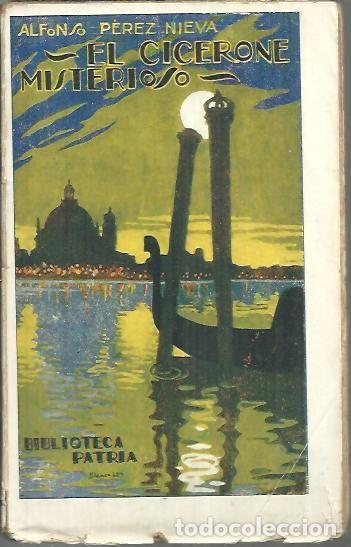 Libros: EL CICERONE MISTERIOSO. - PEREZ NIEVA, Alfonso. - Foto 1