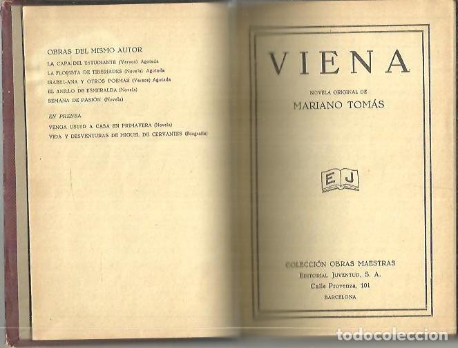 Libros: VIENA. - TOMAS, Mariano. - Foto 1