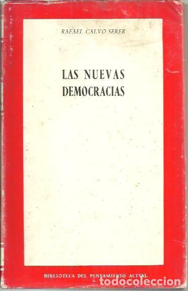 Libros: LAS NUEVAS DEMOCRACIAS. - CALVO SERER, Rafael. - Foto 1