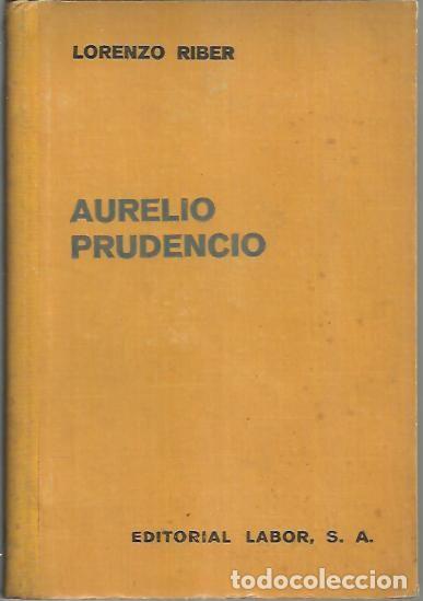 Libros: AURELIO PRUDENCIO. - RIBER, Lorenzo. - Foto 1