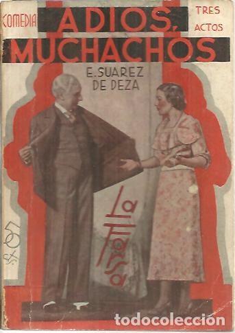 Libros: ADIOS, MUCHACHOS. - SUAREZ DE DEZA, Enrique. - Foto 1