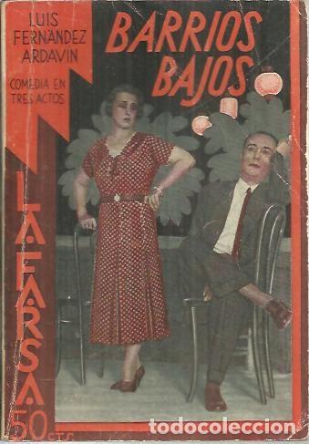 Libros: BARRIOS BAJOS. - FERNANDEZ ARDAVIN, Luis. - Foto 1