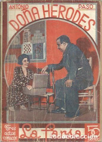 Libros: DO&Ntilde;A HERODES. - PASO, Antonio. - Foto 1