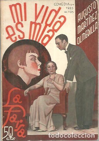 Libros: MI VIDA ES MIA. - MARTINEZ OLMEDILLA, Augusto. - Foto 1