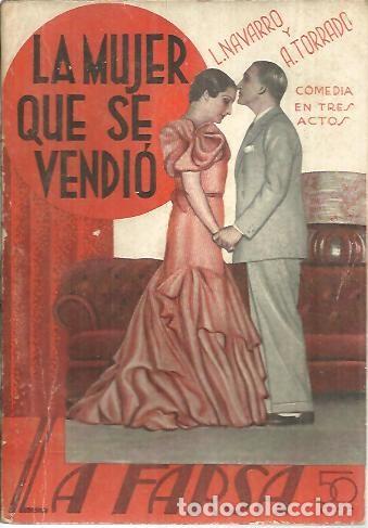 Libros: LA MUJER QUE SE VENDIO. - NAVARRO, Leandro. TORRADO, Adolfo. - Foto 1