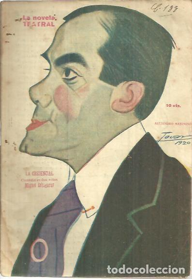 Libros: LA CREDENCIAL. - ECHEGARAY, Miguel. - Foto 1