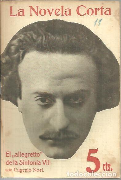 Libros: EL ALLEGRETTO DE LA SINFONIA VII. - NOEL, Eugenio. - Foto 1