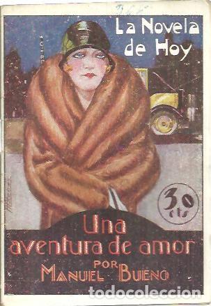 Libros: UNA AVENTURA DE AMOR. - BUENO, Manuel. - Foto 1