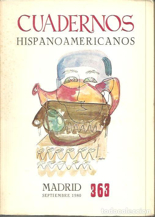 Libros: CUADERNOS HISPANOAMERICANOS. 363. - REVISTA. - Foto 1