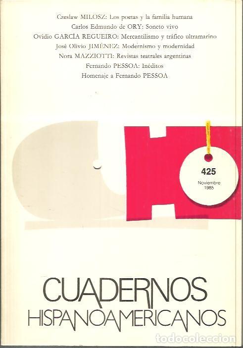 Libros: CUADERNOS HISPANOAMERICANOS. 425. - REVISTA. - Foto 1