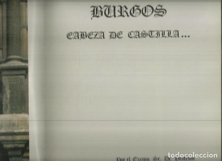 Libros: BURGOS. CRUCE DE CAMINOS. PULSO DE ESPA&Ntilde;A. - AA.VV. - Foto 1