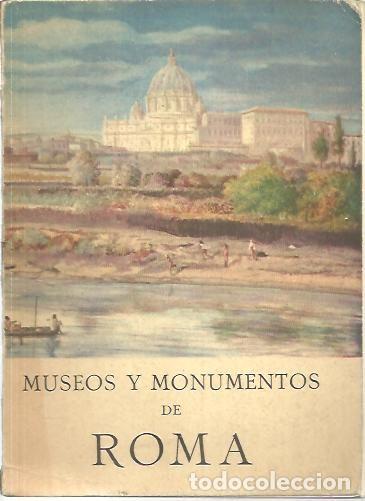 Libros: MUSEOS Y MONUMENTOS DE ROMA. - ANONIMO. - Foto 1