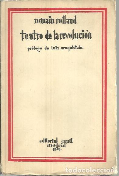 Libros: TEATRO DE LA REVOLUCION. DANTON Y LOS LOBOS. - ROLLAND, Romain. - Foto 1