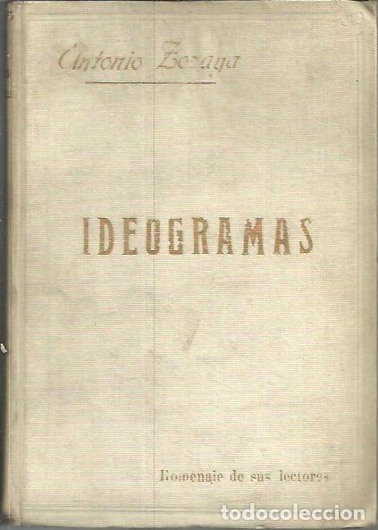Libros: IDEOGRAMAS. - ZOZAYA, Antonio. - Foto 1