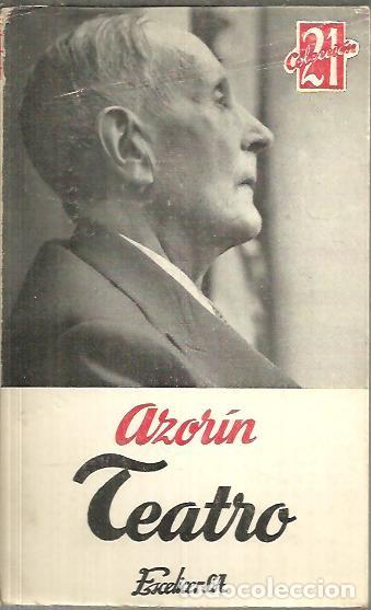 Libros: TEATRO. - AZORIN. - Foto 1