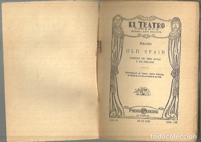 Libros: OLD SPAIN. - AZORIN. - Foto 1