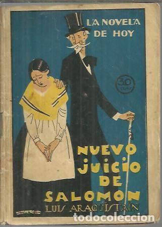 Libros: NUEVO JUICIO DE SALOMON. - ARAQUISTAIN, Luis. - Foto 1
