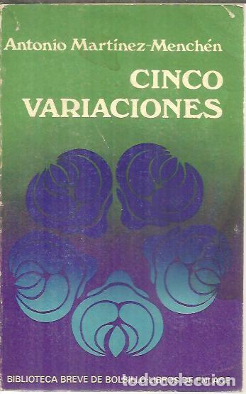 Libros: CINCO VARIACIONES. - MARTINEZ MENCHEN, Antonio. - Foto 1