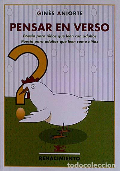 Libros: Pensar en verso - Aniorte, Gin&eacute;s - Foto 1