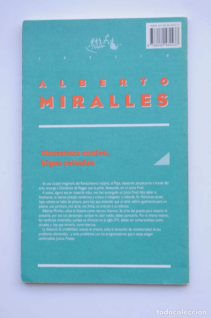 Libros: Manzanas azules, higos celestes - MIRALLES, Alberto - Foto 3