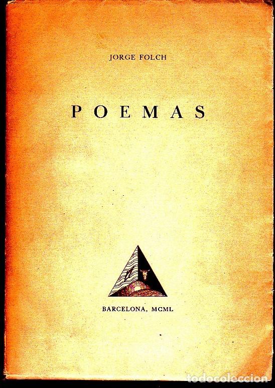 Libros: POEMAS. - FOLCH, Jorge. - Foto 1