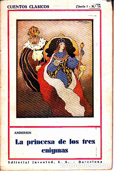 Libros: LA PRINCESA DE LOS TRES ENIGMAS. - ANDERSEN, Hans Christian. - Foto 1