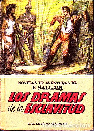 Libros: LOS DRAMAS DE LA ESCLAVITUD. - SALGARI, E. - Foto 1
