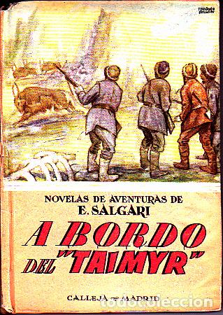 Libros: A BORDO DEL TAIMYR. - SALGARI, E. - Foto 1