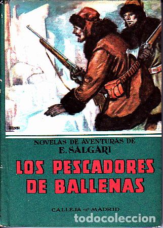 Libros: LOS PESCADORES DE BALLENAS. - SALGARI, E. - Foto 1