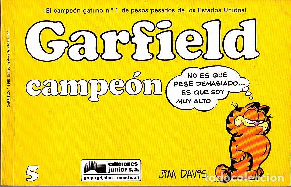 Libros: GARFIELD CAMPE&Oacute;N. - DAVIS, Jim. - Foto 1