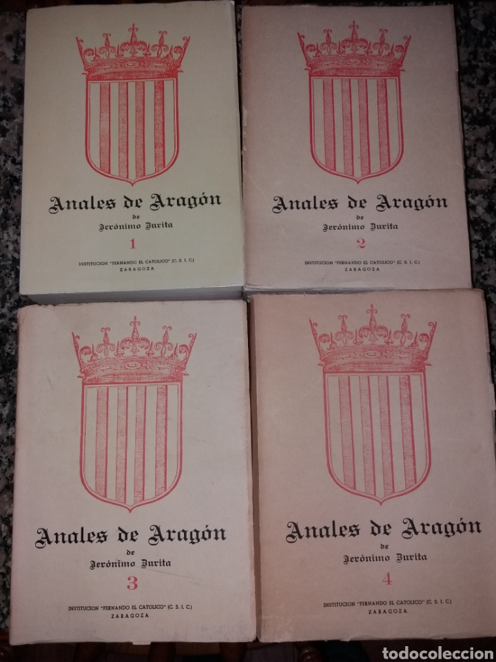 Libros: ANALES DE ARAG&Oacute;N - JER&Oacute;NIMO ZURITA - Foto 1