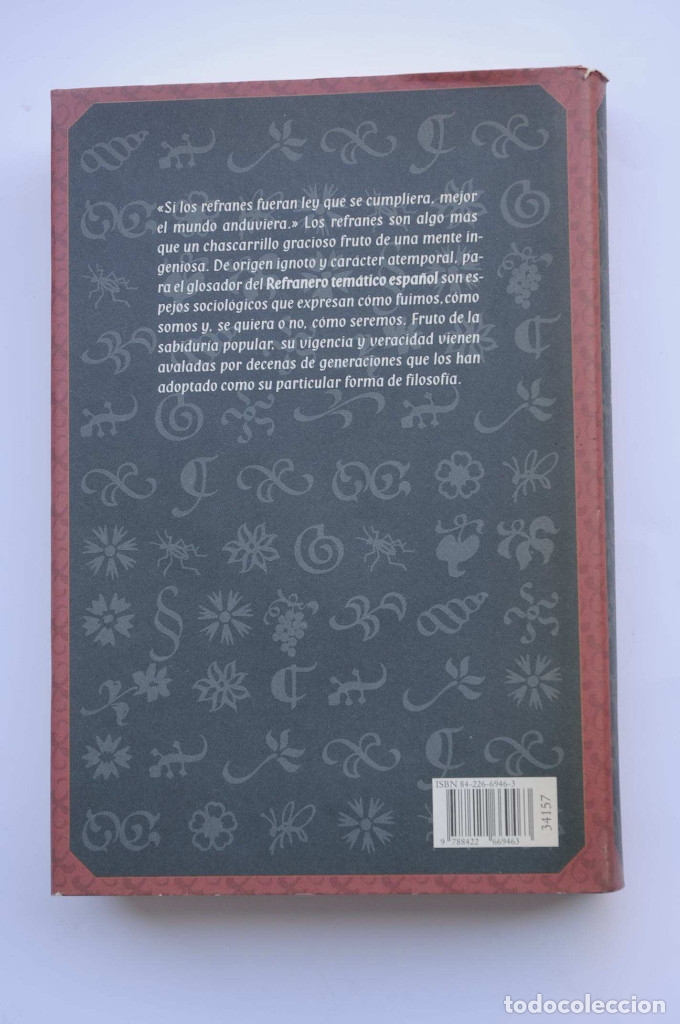 Libros: Refranero tem&aacute;tico espa&ntilde;ol - DOVAL, Gregorio - Foto 5