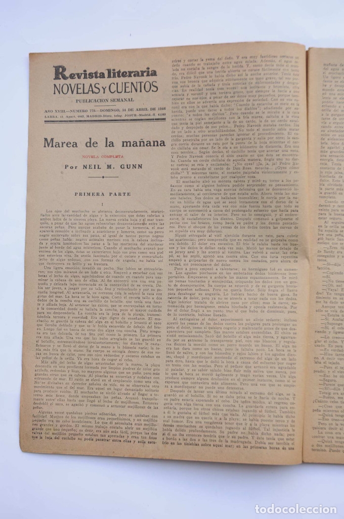 Libros: Marea de la ma&ntilde;ana - GUNN, Neil M. - Foto 2
