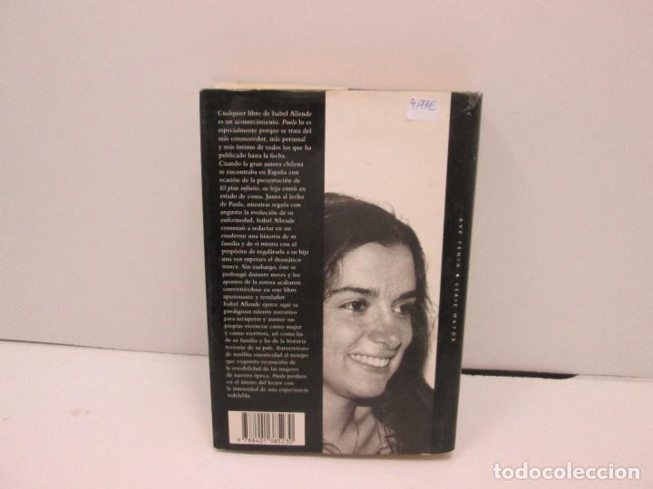 Libros: LIBRO -  PAULA - ISABEL ALLENDE - 1994 - Foto 2