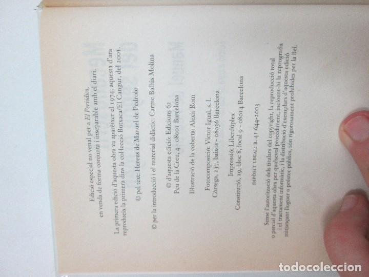 Libros: LIBRO - MECANOSCRIT DEL SEGON ORIGEN -  MANUEL DE PEDROLO - Foto 3