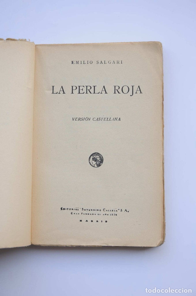 Libros: La Perla Roja - SALGARI, Emilio - Foto 2