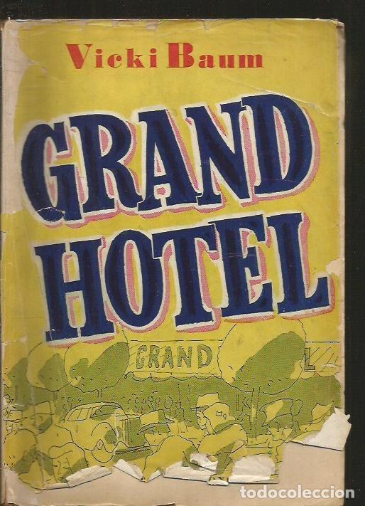 Libros: GRAND HOTEL - BAUM, VICKI - Foto 1