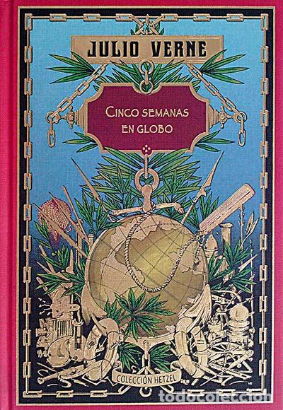 Libros: Cinco semanas en globo - Julio Verne - Foto 1
