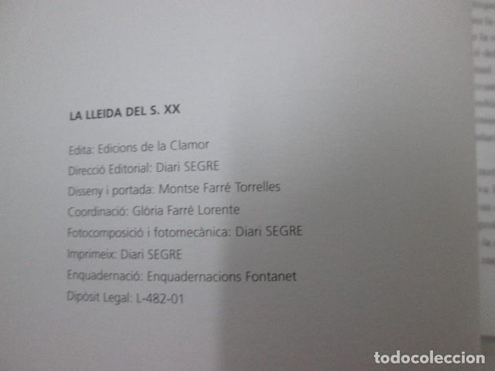 Libros: LIBRO - LA LLEIDA DEL s. XX - EDICIONS DE LA CLAMOR - Foto 3