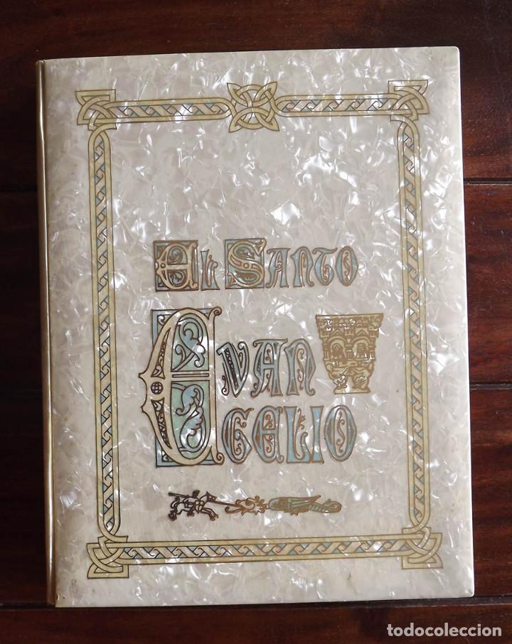 Libros: El Santo Evangelio, Obispado de Barcelona 1978, editorial Monar - Foto 1