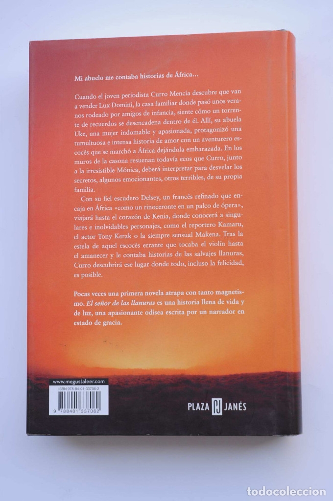 Libros: El se&ntilde;or de las llanuras - YANES, Javier - Foto 4