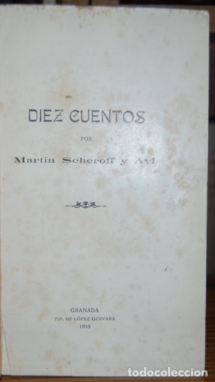 Libros: DIEZ CUENTOS - SCHEROFF Y AVI, Mart&iacute;n - Foto 1