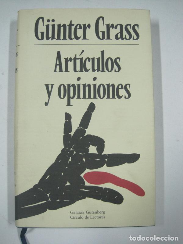 Libros: Articulos y opiniones / Gunter Grass - Foto 1