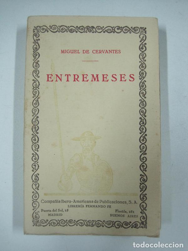 Libros: Entremeses / Miguel de Cervantes - Foto 1
