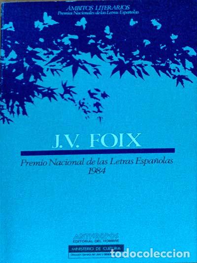 Libros: J.V. Fox. Premio Nacional de las Letras Espa&ntilde;olas 1984 - VV.AA - Foto 1
