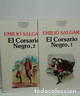 Libros: EL CORSARIO NEGRO (TOMOS 1 Y 2) - SALGARI, EMILIO - Foto 1