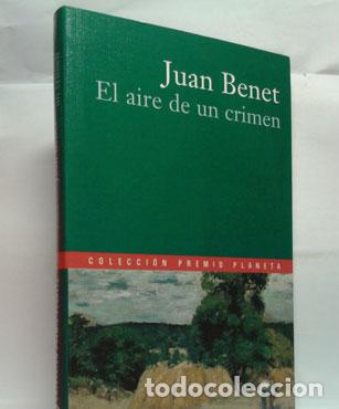 Libros: EL AIRE DE UN CRIMEN - BENET, JUAN - Foto 1