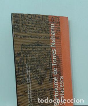 Libros: SOLDADESCA - TORRES NAHARRO, BARTOLOM&Eacute; DE - Foto 1