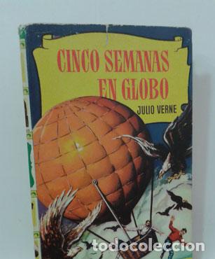 Libros: CINCO SEMANAS EN GLOBO - VERNE, JULIO - Foto 1